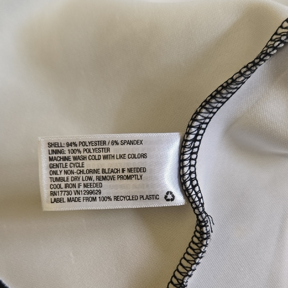 Xhilaration Monochrome Floral Dress - Picture 6 of 6